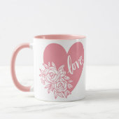 LIEBE HERART BLUME TASSE (Links)