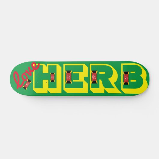 LIEBE HERB 7 3/4" Skateboard Deck (Horizontal)