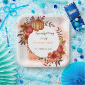 Liebe Herbst Erntedank Abendessen Pappteller (Party)