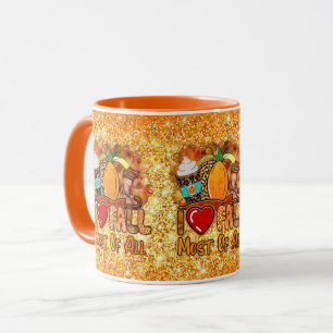 Liebe Herbst Farbe anpassen Tasse