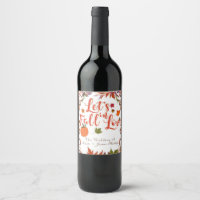 Liebe Herbst floraler Eleganter Wein