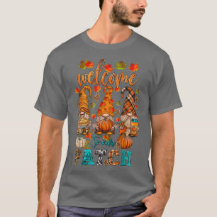 Liebe Herbst Gnome Herbst Klassische Herbstlaube T-Shirt