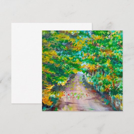 Liebe Herbstlandschaft (Vorne/Hinten)