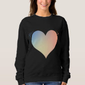 Liebe Herz 3 Sweatshirt (Vorderseite)