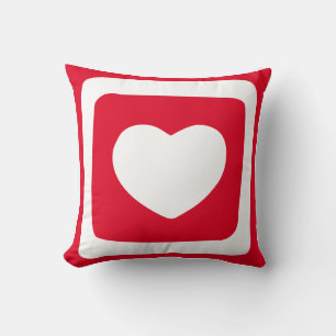 Liebe Herz - Art Deko Pillow Kissen