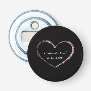 Liebe Herz Attraktive, charmante Hochzeit Flaschenöffner