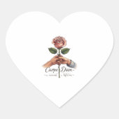 Liebe Herz-Aufkleber (Vorderseite)