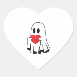 Liebe Herz-Aufkleber