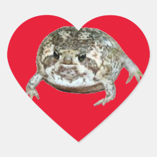 Liebe Herz-Aufkleber