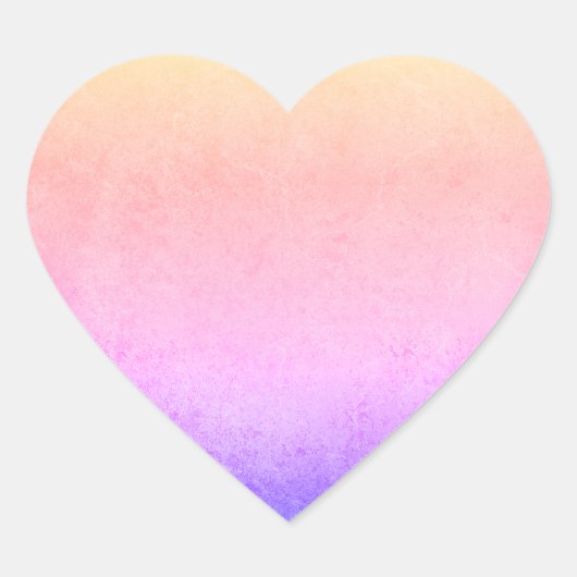 Liebe Herz-Aufkleber (Vorderseite)