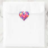 Liebe Herz-Aufkleber (Tasche)
