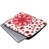 LIEBE HERZ BOYFRIEND MIRLFRIEND HUSBAND EHEFRAU LAPTOPSCHUTZHÜLLE (Vorne Knopf)