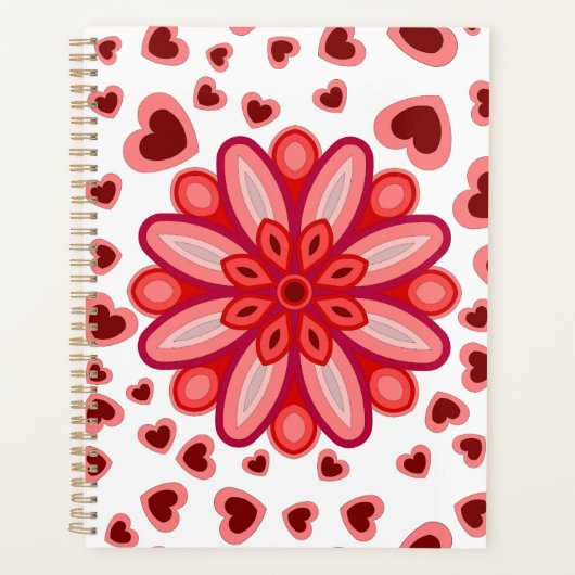 LIEBE HERZ BOYFRIEND MIRLFRIEND HUSBAND EHEFRAU PLANER (Vorderseite)