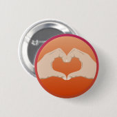 Liebe Herz Button (Vorne & Hinten)