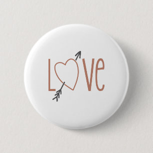 Liebe Herz Button
