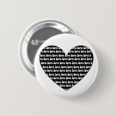 Liebe Herz Button (Vorne & Hinten)