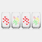 Liebe Herz Dosenglas (Hinten)