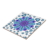 LIEBE HERZ FARBFARBEN KERAMIK TILE FLIESE (Seite)