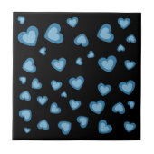 LIEBE HERZ FARBFARBEN KERAMIK TILE FLIESE (Vorderseite)