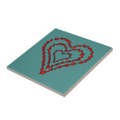 Liebe Herz Fliese (Seite)