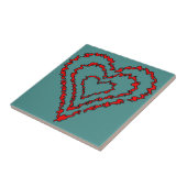 Liebe Herz Fliese (Seite)