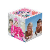 LIEBE Herz Foto Rahmen (fünf Fotos) (Rückseite Schrägansicht)