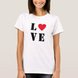 Liebe Herz Frauen T - Shirt