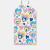 Liebe Herz. Geschenkanhänger (Rückseite)