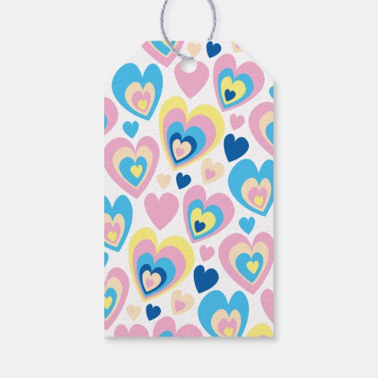 Liebe Herz. Geschenkanhänger (Rückseite)