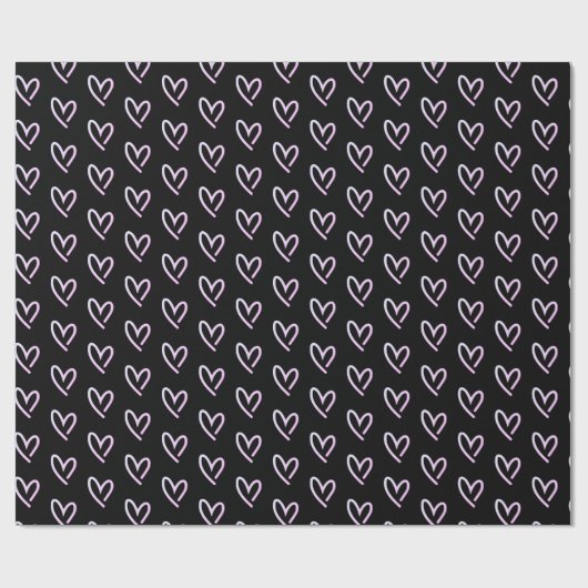 Liebe Herz Geschenkpapier (Flach)
