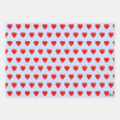 Liebe Herz Geschenkpapier Set (Vorderseite)