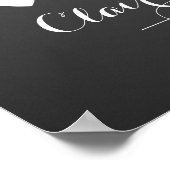 Liebe Herz Hochzeitssignatur Gästebuch (Ecke)