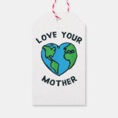 Liebe - Herz Ihrer Mutter Erde Geschenkanhänger (Rückseite)