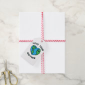Liebe - Herz Ihrer Mutter Erde Geschenkanhänger (Mit Garn)