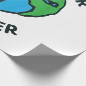 Liebe - Herz Ihrer Mutter Erde Geschenkpapier (Ecke)