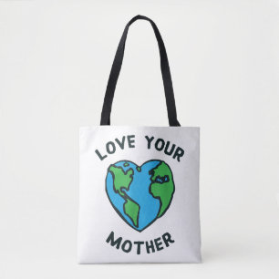Liebe - Herz Ihrer Mutter Erde Tasche