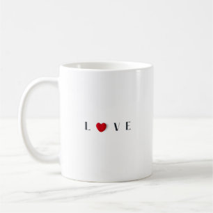 Liebe Herz Kaffee Tasse