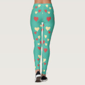 Liebe Herz Leggings (Rückseite)