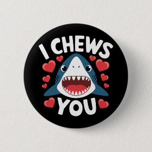 Liebe Herz Leopard Niedlich Valentinstag Button