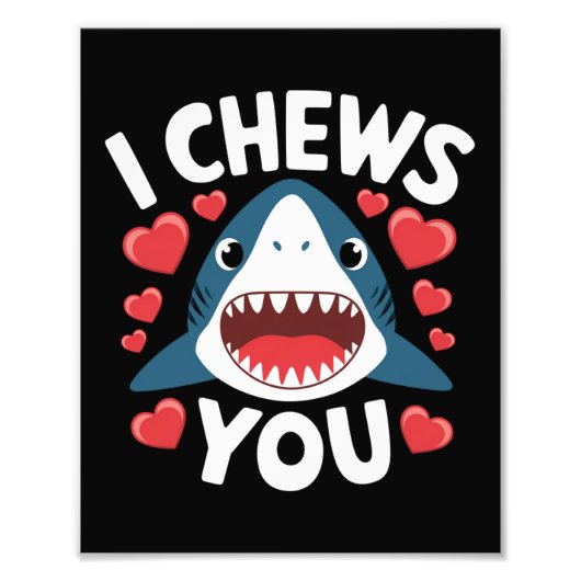 Liebe Herz Leopard Niedlich Valentinstag Fotodruck (Vorne)