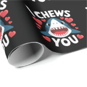 Liebe Herz Leopard Niedlich Valentinstag Geschenkpapier (Rolleneckpunkt)