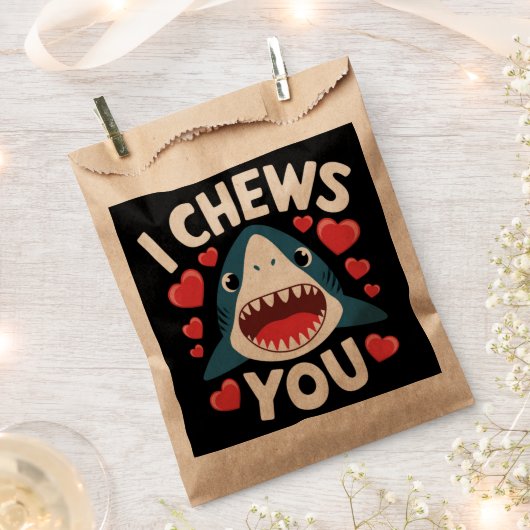 Liebe Herz Leopard Niedlich Valentinstag Geschenktütchen (Ausgeschnitten)