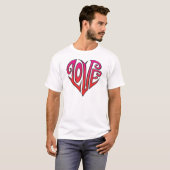 Liebe-Herz-Logo-T - Shirt (Vorne ganz)