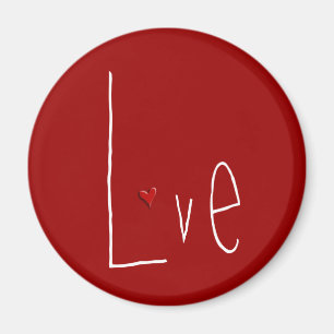 Liebe Herz Magnet