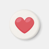 Liebe Herz.. Magnet (Vorne)