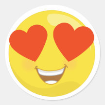 Liebe Herz Mit Augen Emoji Stickers