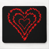 Liebe Herz Mousepad (Vorne)