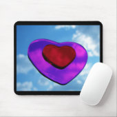 Liebe-Herz Mousepad (Mit Mouse)