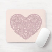 Liebe Herz Mousepad (Mit Mouse)