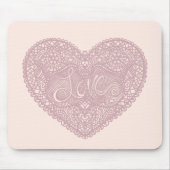 Liebe Herz Mousepad (Vorne)